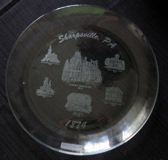 Commemorative Glass Plate
